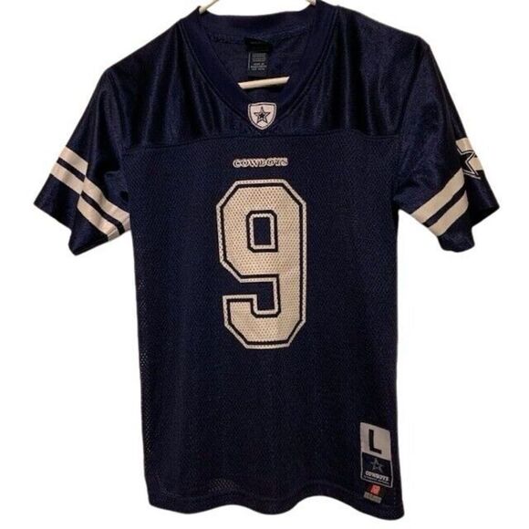 DALLAS COWBOYS TONY ROMO SIZE YOUTH LARGE 12/14 JERSEY - Picture 5 of 9